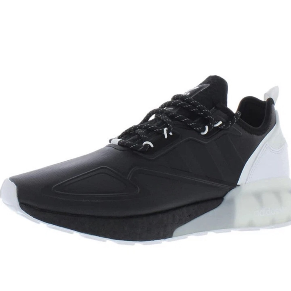 Adidas ZX 2K Boost Black White Shoes- Size 11.5